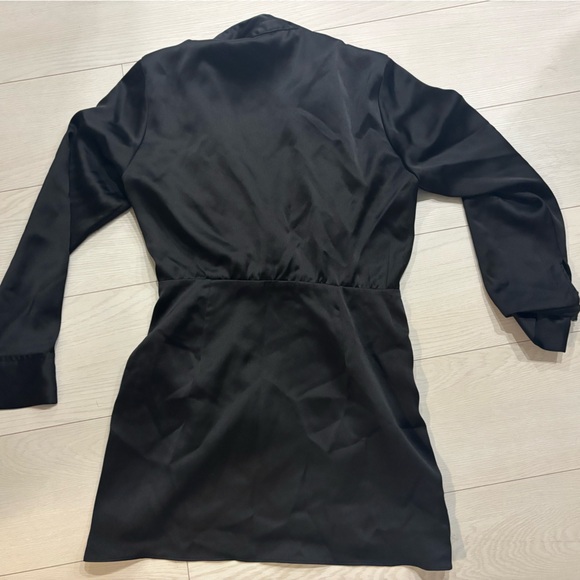 Zara Black Long Sleeve Dress - Picture 5 of 5